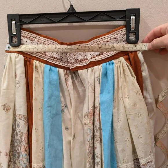 Cottage Core Patchwork Skirt(hand sewn) - Picture 8 of 10